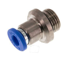 4mm x G1/8'' Messing/PA 66 Insteekfitting buitendraad Binnenzeskant NBR [5 Stuks]