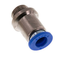 6mm x G1/8'' Messing/PA 66 Insteekfitting buitendraad Binnenzeskant NBR [5 Stuks]