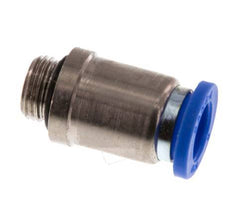 8mm x G1/8'' Push-in Fitting with Male Threads Brass/PA 66 NBR Inner Hexagon [5 Pieces]
