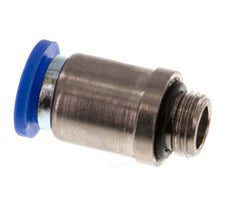 8mm x G1/8'' Messing/PA 66 Insteekfitting buitendraad Binnenzeskant NBR [5 Stuks]