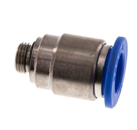 12mm x G1/8'' Push-in Fitting with Male Threads Brass/PA 66 NBR Inner Hexagon [2 Pieces]