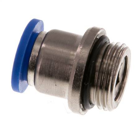 10mm x G3/8'' Messing/PA 66 Insteekfitting Buitendraad Binnenzeskant NBR [2 Stuks]