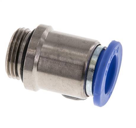 12mm x G3/8'' Messing/PA 66 Insteekfitting Buitendraad Binnenzeskant NBR [2 Stuks]