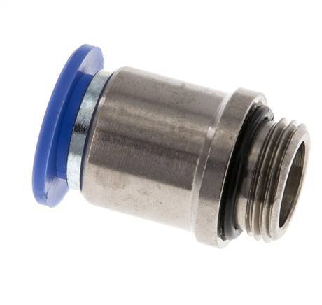 12mm x G3/8'' Messing/PA 66 Insteekfitting Buitendraad Binnenzeskant NBR [2 Stuks]