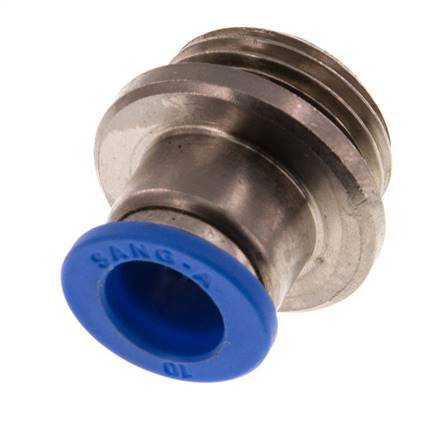 10mm x G1/2'' Messing/PA 66 Insteekfitting Buitendraad Binnenzeskant NBR [2 Stuks]