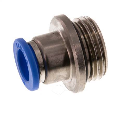 10mm x G1/2'' Messing/PA 66 Insteekfitting Buitendraad Binnenzeskant NBR [2 Stuks]