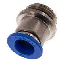 12mm x G1/2'' Messing/PA 66 Insteekfitting Buitendraad Binnenzeskant NBR [2 Stuks]