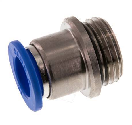 12mm x G1/2'' Messing/PA 66 Insteekfitting Buitendraad Binnenzeskant NBR [2 Stuks]