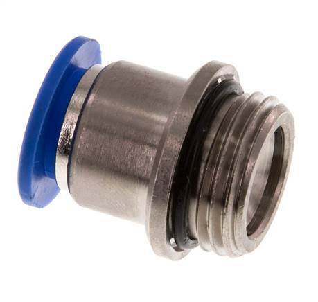 12mm x G1/2'' Messing/PA 66 Insteekfitting Buitendraad Binnenzeskant NBR [2 Stuks]