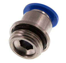 12mm x G1/2'' Messing/PA 66 Insteekfitting Buitendraad Binnenzeskant NBR [2 Stuks]