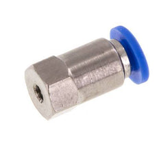 3mm x M 3 Messing/PA 66 Insteekfitting Binnendraad NBR [2 Stuks]