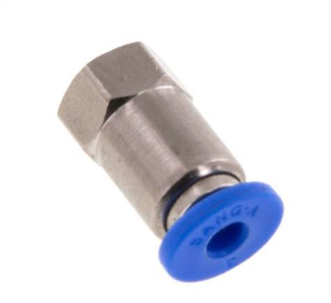3mm x M 3 Messing/PA 66 Insteekfitting Binnendraad NBR [2 Stuks]