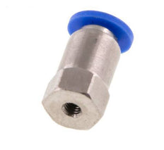 3mm x M 3 Messing/PA 66 Insteekfitting Binnendraad NBR [2 Stuks]