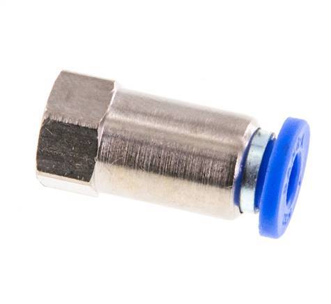 4mm x M 5 Messing/PA 66 Insteekfitting Binnendraad NBR [2 Stuks]