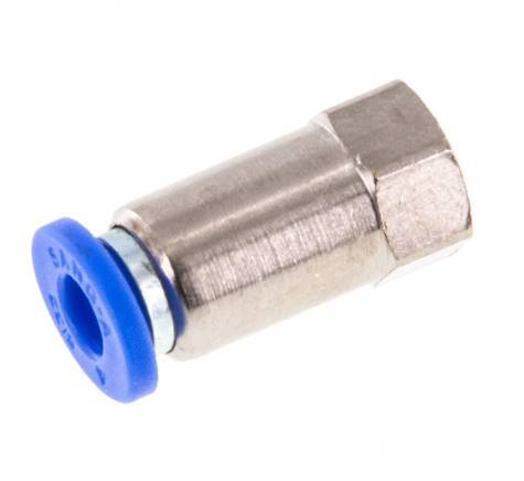 4mm x M 5 Messing/PA 66 Insteekfitting Binnendraad NBR [2 Stuks]