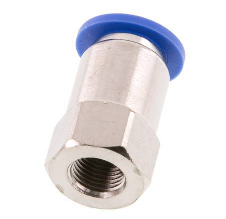 10mm x G1/8'' Messing/PA 66 Insteekfitting Binnendraad NBR [2 Stuks]