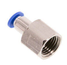 4mm x G1/4'' Messing/PA 66 Insteekfitting Binnendraad NBR [2 Stuks]