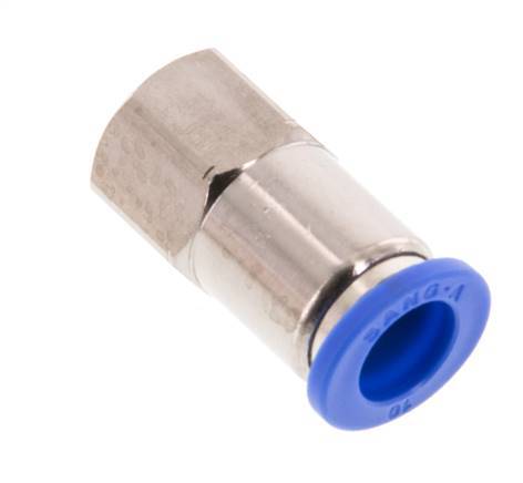 10mm x G1/4'' Messing/PA 66 Insteekfitting Binnendraad NBR [2 Stuks]