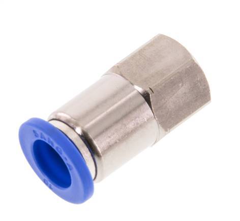 10mm x G1/4'' Messing/PA 66 Insteekfitting Binnendraad NBR [2 Stuks]