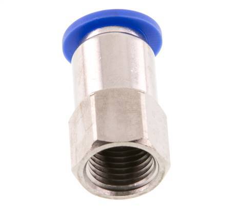 10mm x G1/4'' Messing/PA 66 Insteekfitting Binnendraad NBR [2 Stuks]