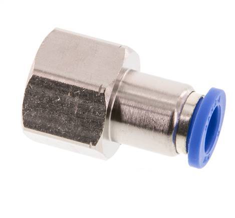 8mm x G3/8'' Messing/PA 66 Insteekfitting Binnendraad NBR [2 Stuks]