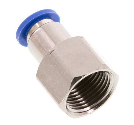 8mm x G3/8'' Messing/PA 66 Insteekfitting Binnendraad NBR [2 Stuks]