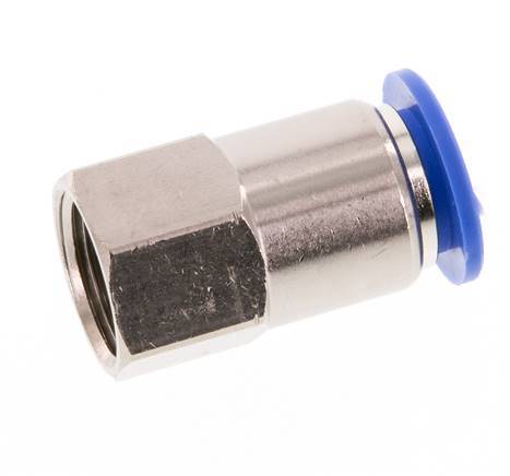 12mm x G3/8'' Messing/PA 66 Insteekfitting Binnendraad NBR [2 Stuks]