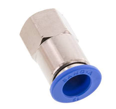 12mm x G3/8'' Push-in Fitting with Female Threads Brass/PA 66 NBR [2 Pieces]
