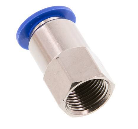12mm x G3/8'' Messing/PA 66 Insteekfitting Binnendraad NBR [2 Stuks]