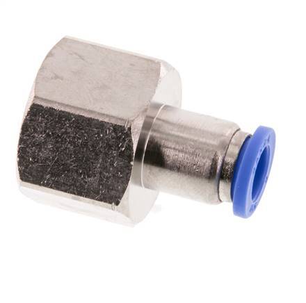 8mm x G1/2'' Messing/PA 66 Insteekfitting Binnendraad NBR