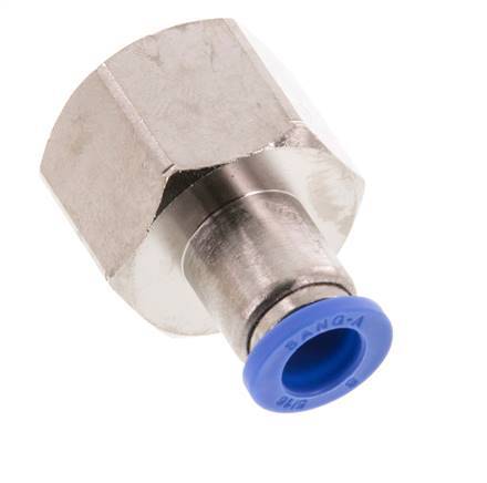 8mm x G1/2'' Messing/PA 66 Insteekfitting Binnendraad NBR