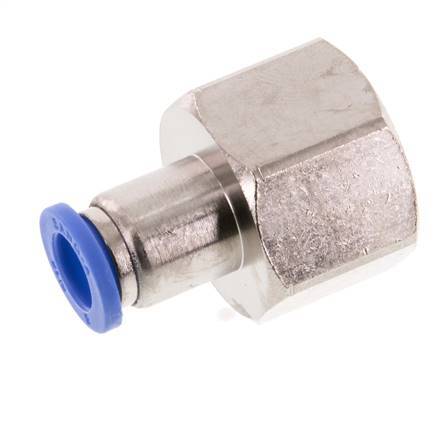 8mm x G1/2'' Messing/PA 66 Insteekfitting Binnendraad NBR