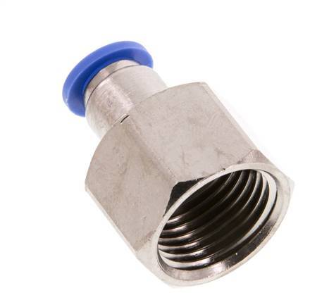 8mm x G1/2'' Messing/PA 66 Insteekfitting Binnendraad NBR