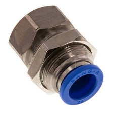 12mm x G1/4'' Messing/PA 66 Insteekfitting Binnendraad Schotdoorvoer NBR