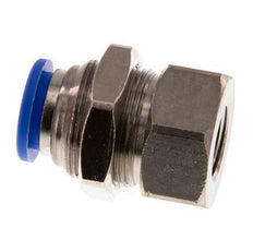 12mm x G1/4'' Messing/PA 66 Insteekfitting Binnendraad Schotdoorvoer NBR