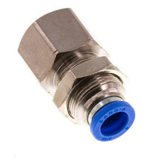 8mm x G3/8'' Messing/PA 66 Insteekfitting Binnendraad Schotdoorvoer NBR [2 Stuks]
