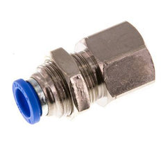 8mm x G3/8'' Messing/PA 66 Insteekfitting Binnendraad Schotdoorvoer NBR [2 Stuks]