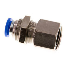 8mm x G3/8'' Messing/PA 66 Insteekfitting Binnendraad Schotdoorvoer NBR [2 Stuks]