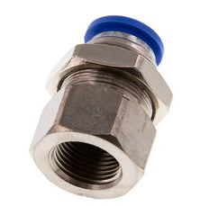 12mm x G3/8'' Messing/PA 66 Insteekfitting Binnendraad Schotdoorvoer NBR