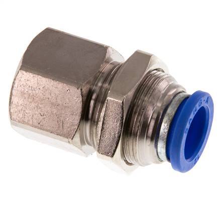 12mm x G1/2'' Messing/PA 66 Insteekfitting Binnendraad Schotdoorvoer NBR