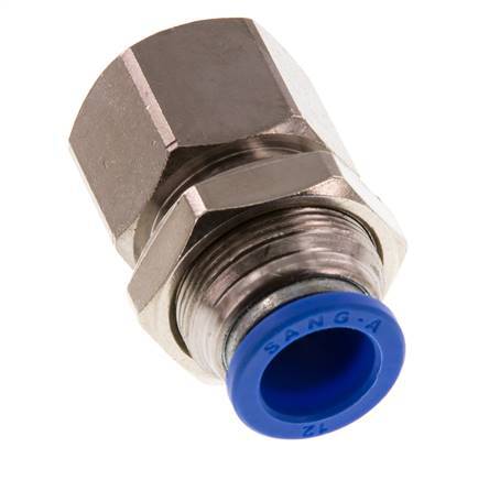 12mm x G1/2'' Messing/PA 66 Insteekfitting Binnendraad Schotdoorvoer NBR