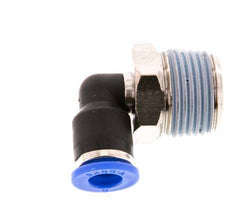 6mm x R3/8'' 90 graden L-verbinding Messing/PA 66 Insteekfitting Buitendraad Kort Draaibaar NBR [2 Stuks]