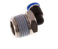 6mm x R1/2'' 90deg Elbow Push-in Fitting with Male Threads Brass/PA 66 NBR Short Sleeve Rotatable [2 Pieces]