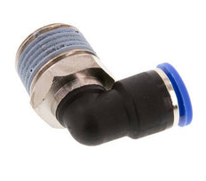 10mm x R1/2'' 90 graden L-verbinding Messing/PA 66 Insteekfitting Buitendraad Kort Draaibaar NBR [2 Stuks]