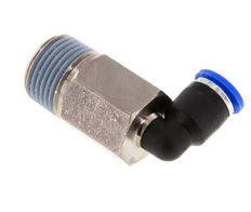 6mm x R3/8'' 90 graden L-verbinding Messing/PA 66 Insteekfitting Buitendraad Lange Huls Draaibaar NBR [2 Stuks]