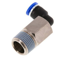 6mm x R3/8'' 90 graden L-verbinding Messing/PA 66 Insteekfitting Buitendraad Lange Huls Draaibaar NBR [2 Stuks]