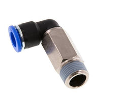 10mm x R3/8'' 90 graden L-verbinding Messing/PA 66 Insteekfitting Buitendraad Lange Huls Draaibaar NBR [2 Stuks]