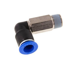 12mm x R3/8'' 90 graden L-verbinding Messing/PA 66 Insteekfitting Buitendraad Lange Huls Draaibaar NBR