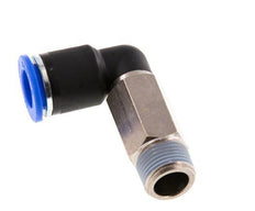 12mm x R3/8'' 90 graden L-verbinding Messing/PA 66 Insteekfitting Buitendraad Lange Huls Draaibaar NBR