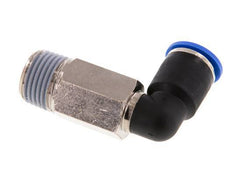 12mm x R1/2'' 90 graden L-verbinding Messing/PA 66 Insteekfitting Buitendraad Lange Huls Draaibaar NBR